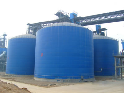 洪洞水泥钢板库改造