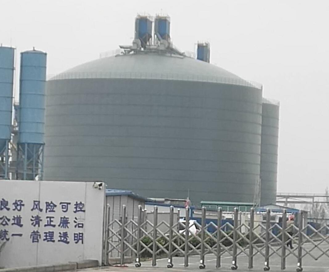洪洞4万吨粉煤灰储存库